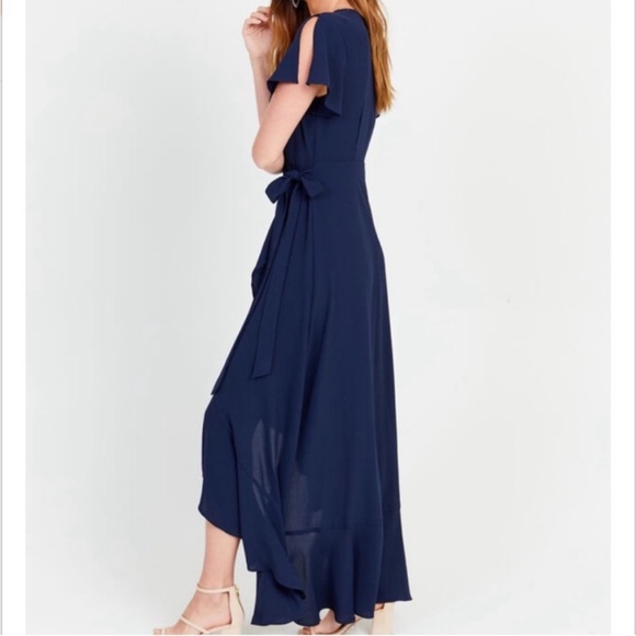 ALTAR’D STATE Springvale Maxi Dress in Navy Size Small - Picture 2 of 11